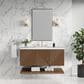 James Martin Vanities Marcello 48" Single Bathroom Vanity in Chestnut with 3 cm Arctic Fall Solid Surface Top and Rectangular Sink, , large
