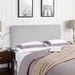 Modway Region Upholstered Fabric King Headboard in Ivory, , large