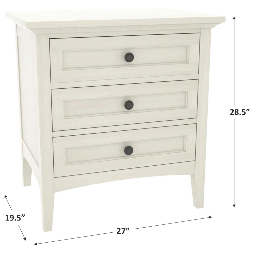 Stickley Furniture Revere 3-Drawer Nightstand in Ember, , large