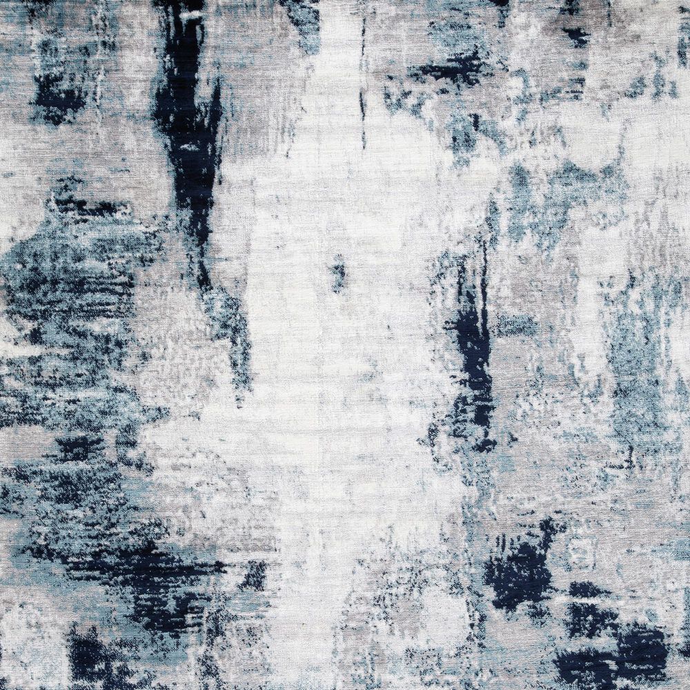 Ashley Leonelle 7&#39;10&quot; x 10&#39; Cream, Blue and Gray Area Rug, , large