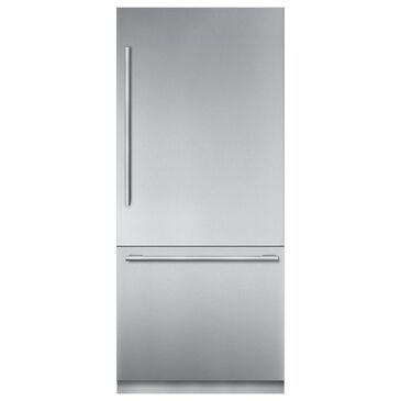 Thermador 36" Masterpiece Handle Bottom Freezer Refrigerator in Stainless Steel, , large
