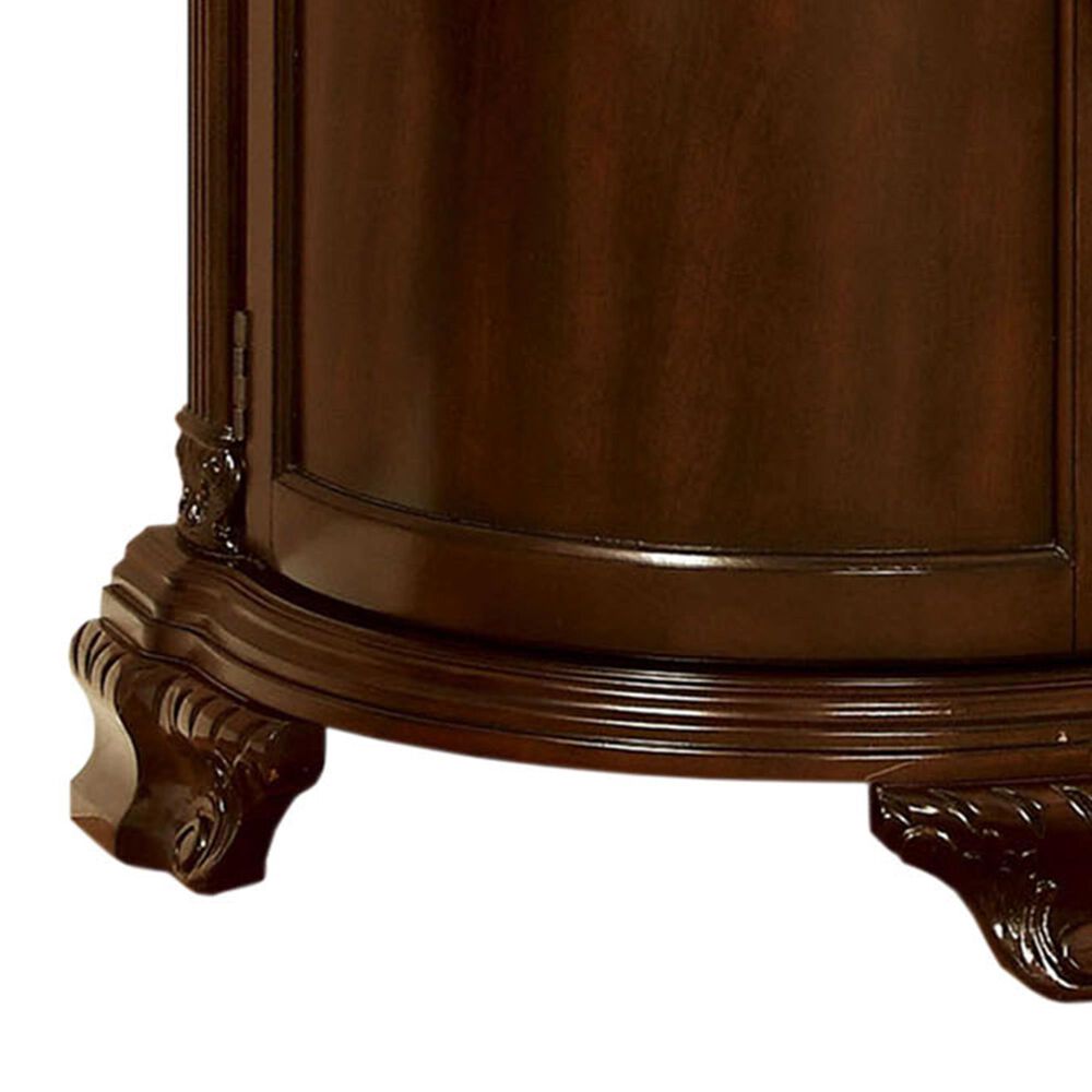 Furniture of America Watson Multi-Storage Buffet in Brown Cherry, , large