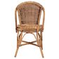Baxton Studio Neola Side Chair in Natural Brown, , large
