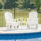 Ashley Hyland Wave Swivel Glider Chair in White, , large