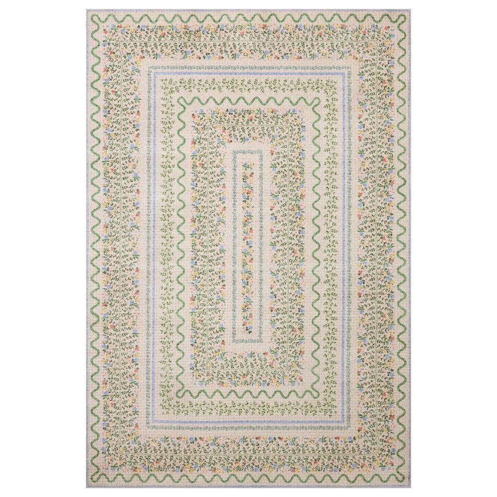 Rifle Paper Co. x Loloi Orchard Ivory and Multicolor 2"6" x 9"6" Runner, , large