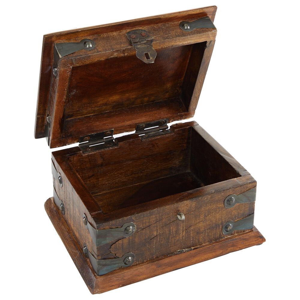 Maple and Jade Rustic Box in Dark Mocha Brown &#40;Set of 3&#41;, , large