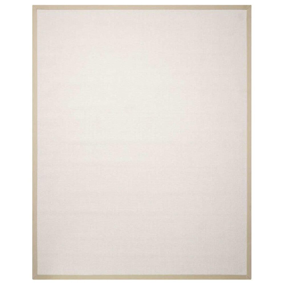 Nourison Sisal Soft SSF02 5' x 8' Blanc Area Rug, , large