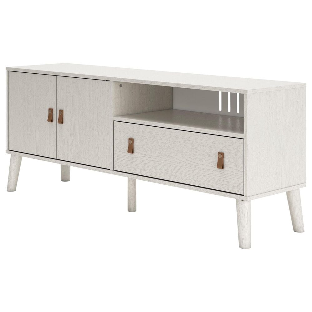 Ashley Aprilyn 59&quot; TV Stand in White, , large