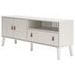 Ashley Aprilyn 59" TV Stand in White, , large