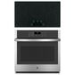 GE Appliances 2-Piece Kitchen Package with Stainless Steel 30" Built-In Single Wall Oven and Black 36" Built-In Electric Cooktop, , large