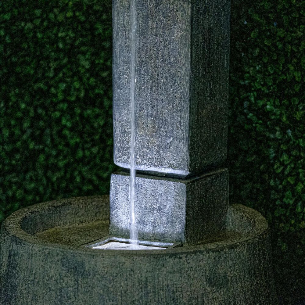 Alfresco Home Harpeth Fountain in Stone Graya, , large