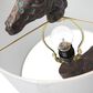 Creative Coop Serengeti Giraffe Table Lamp in Distressed Bronze, , large