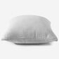 Sunday Citizen Snug Muslin 20" Square Throw Pillow in Cloud Gray, , large