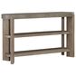 Belle Furnishings Affinity Sofa Table in Dusty Taupe and Concrete, , large