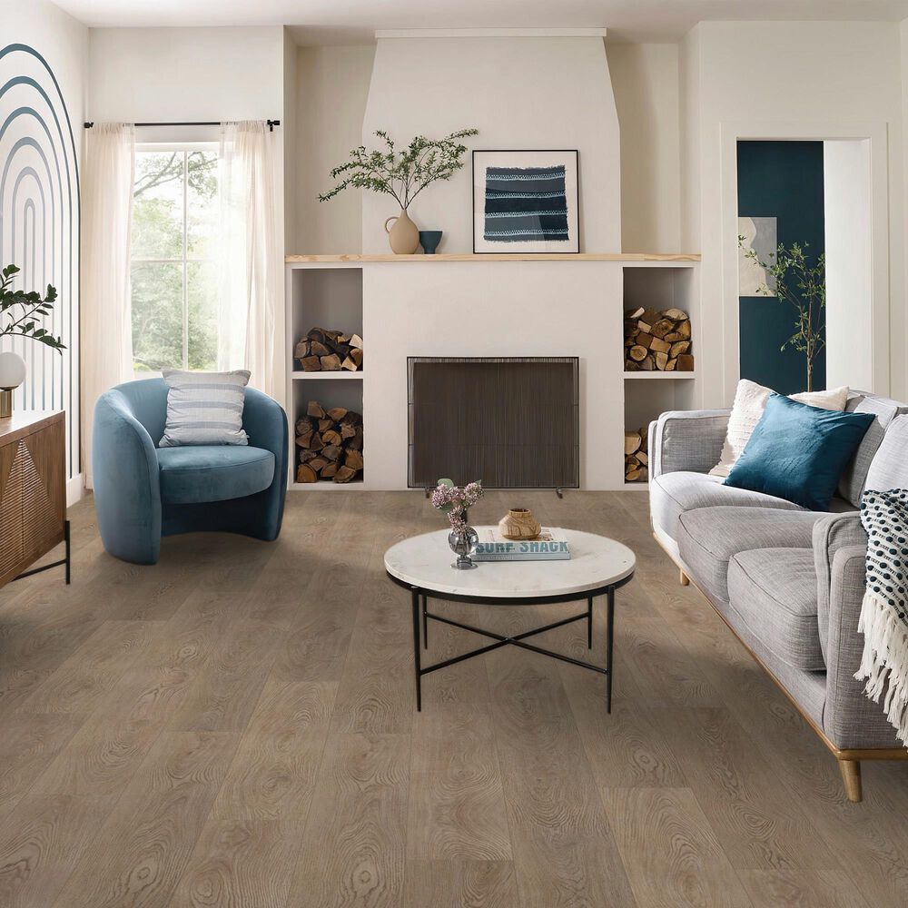 US Floors Originals Premium Smoky Oak 8.7" x 72" Luxury Vinyl Plank, , large