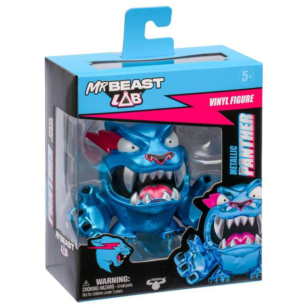 Mr. Beast Lab Metallic Panther Action Figure in Blue, , large