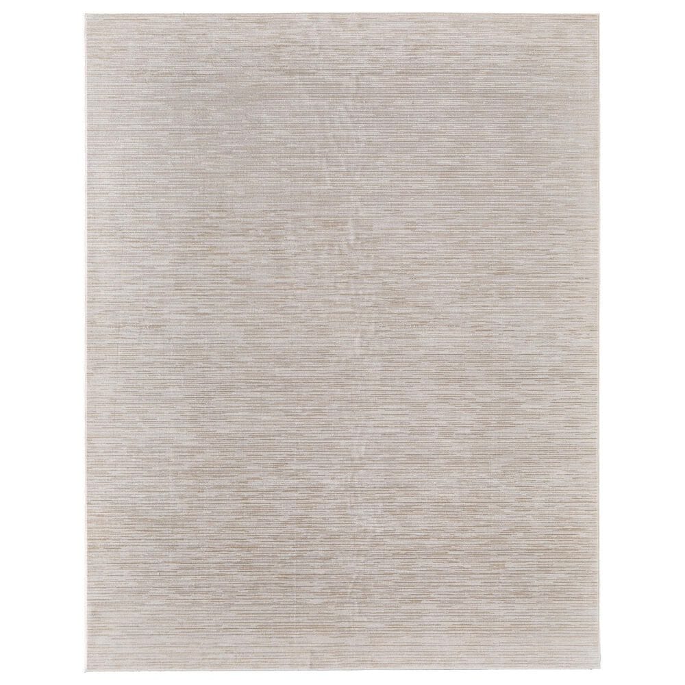 Feizy Priestley Ivory 5" x 7"6" Area Rug, , large