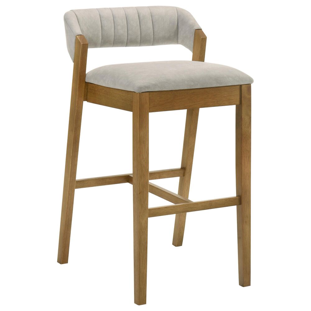 Armen Living Landyn 30" Bar Stool in Amber Glow, , large