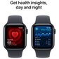 Apple Watch SE GPS + Cellular 40mm Midnight Aluminum Case with Midnight Sport Band - S/M, , large