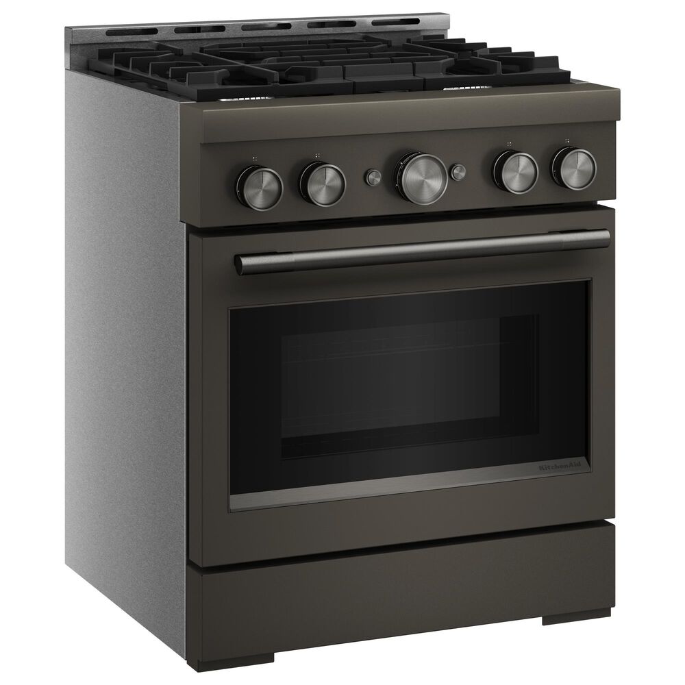 KitchenAid 4.1 Cu. Ft. Commercial-Style Gas Range in Black Ore, , large