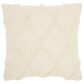 Nourison Life Styles 18" x 18" Throw Pillow in Ivory, , large