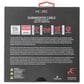 Helios 3-Piece 7 Outlet Surge Protector and 50" 14-Gauge Speaker Wire with Black Series 16" Subwoofer Cable in Black, , large