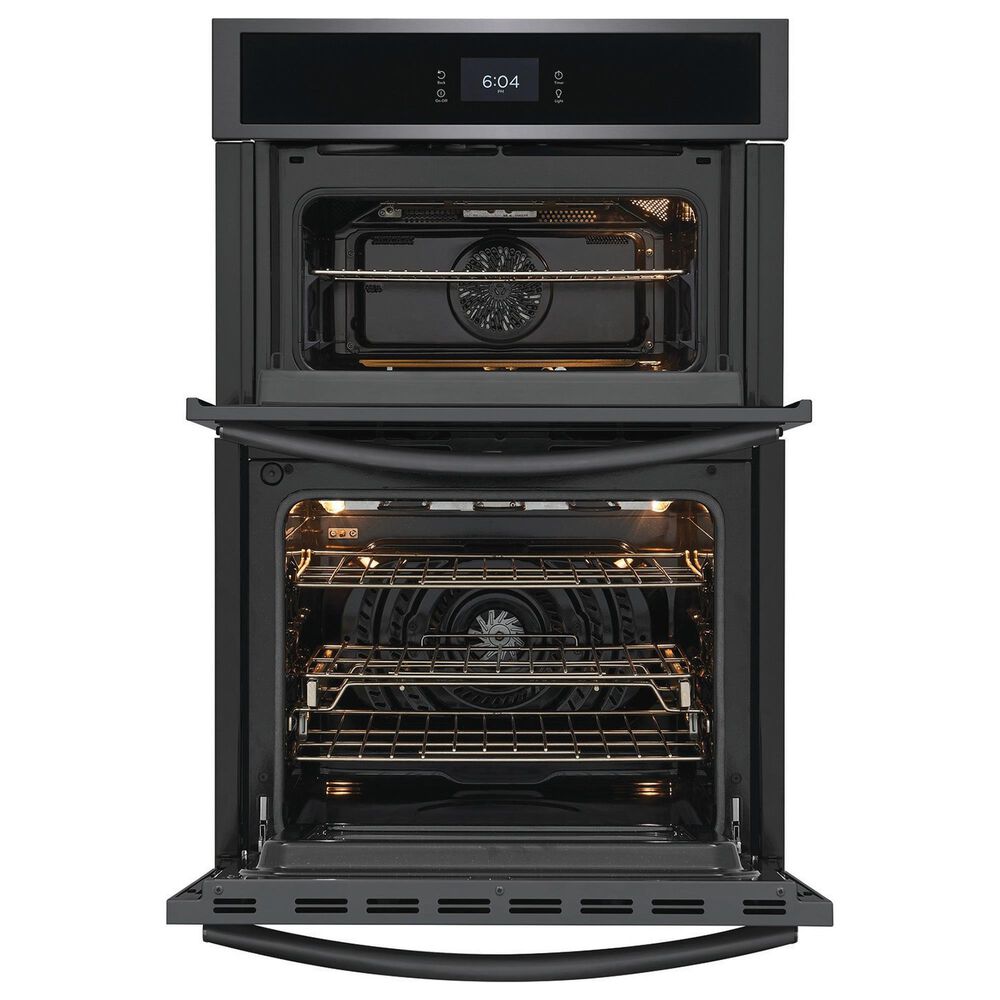 Frigidaire Gallery 27&quot; Microwave Combination Wall Oven with Convection in Black Stainless Steel, , large