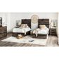 Ashley Drystan 5 Drawer Lingerie Chest in Rustic Brown, , large
