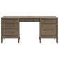 Ashley Roanhowe 68" Writing Desk in Brown, , large