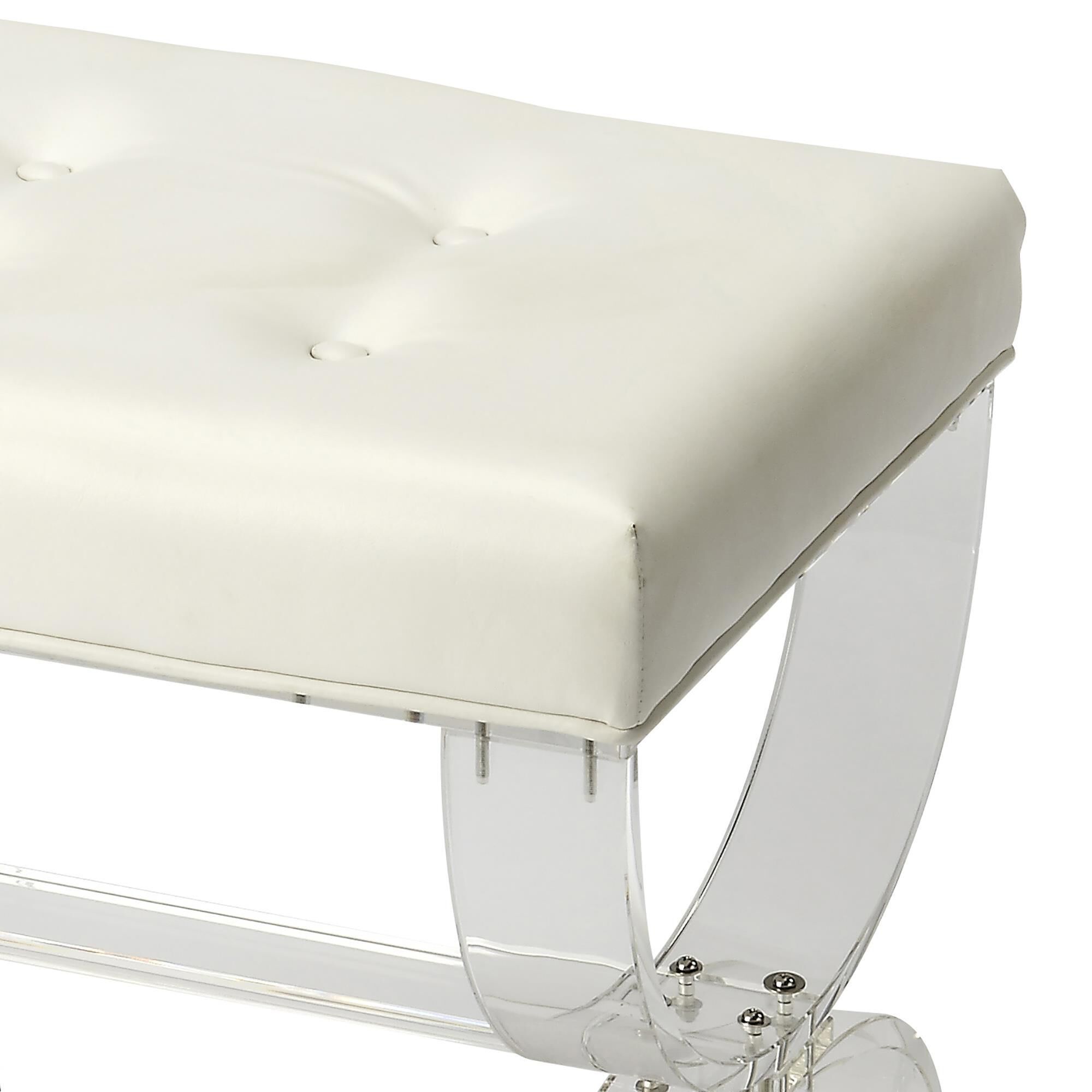 Large top vanity stool