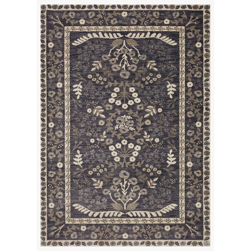 Loloi Fiore Florence 2"7" x 8" Charcoal and White Runner, , large