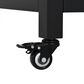 HOMLUX 45" Outdoor Kitchen Island in Black and Stainless Steel, , large