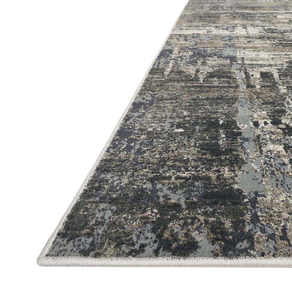 Loloi Cascade CAS-03 5&#39;3&quot; x 7&#39;7&quot; Ivory and Charcoal Area Rug, , large