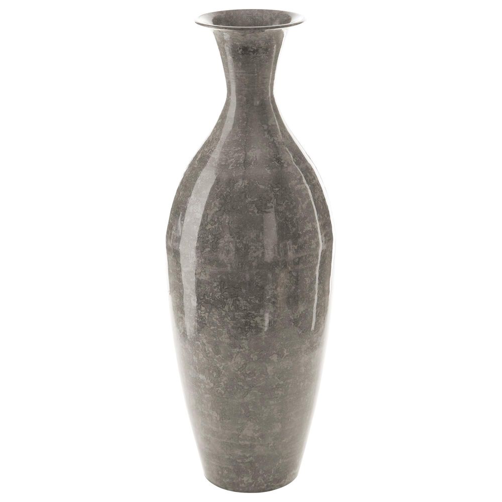 Ashley Brockwich 20" Vase in Antique Gray, , large
