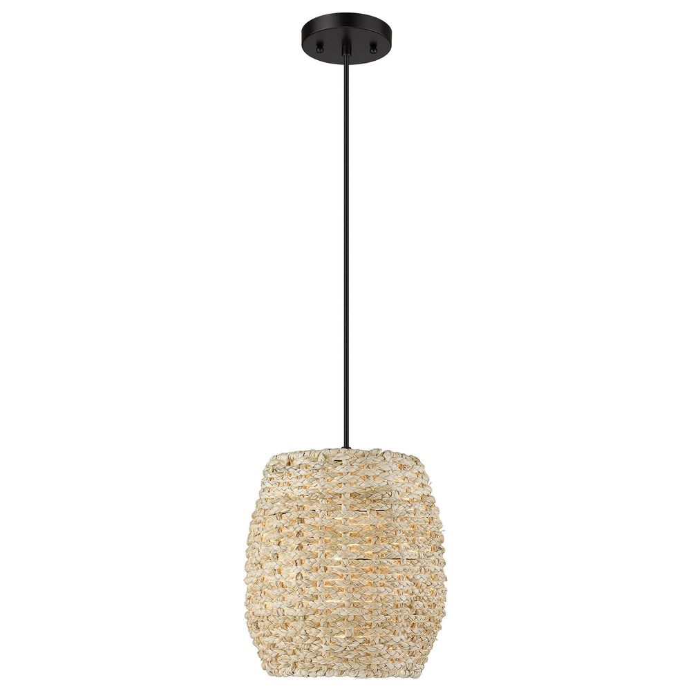 Golden Lighting Cheyanne Mini Pendant in Matte Black, , large