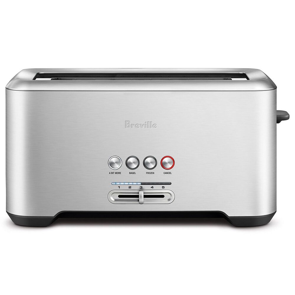 Breville 4-Slice A Bit More Toaster in Brushed Stainless Steel, , large