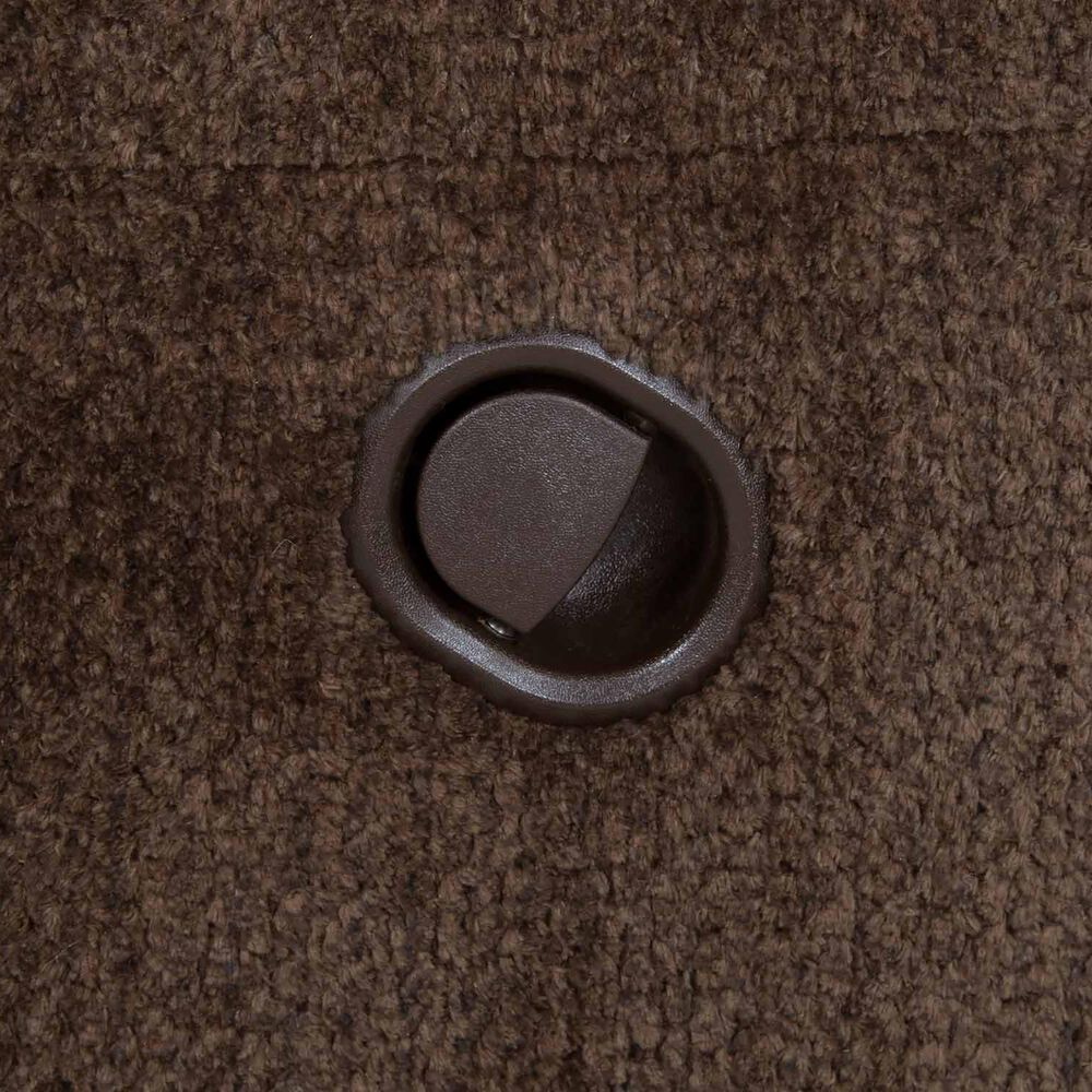 Moore Furniture Dayton Manual Rocking Loveseat with Nucleus Fudge Cushion in Black, , large