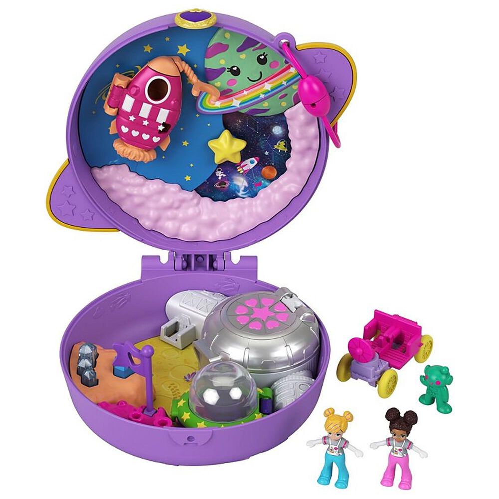 Polly Pocket Saturn Space Explorer Compact, , large