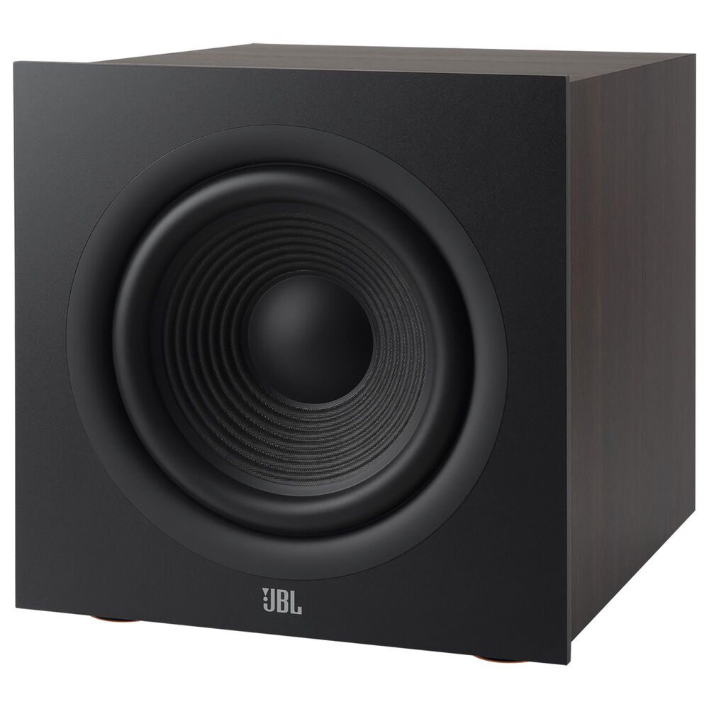 JBL Stage 200P Powered Subwoofer in Black and Espresso, , large
