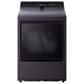 LG 5.3 Cu. Ft. Top Load Washer and 7.3 Cu. Ft. Electric Dryer with AI Sensing in Matte Black, , large