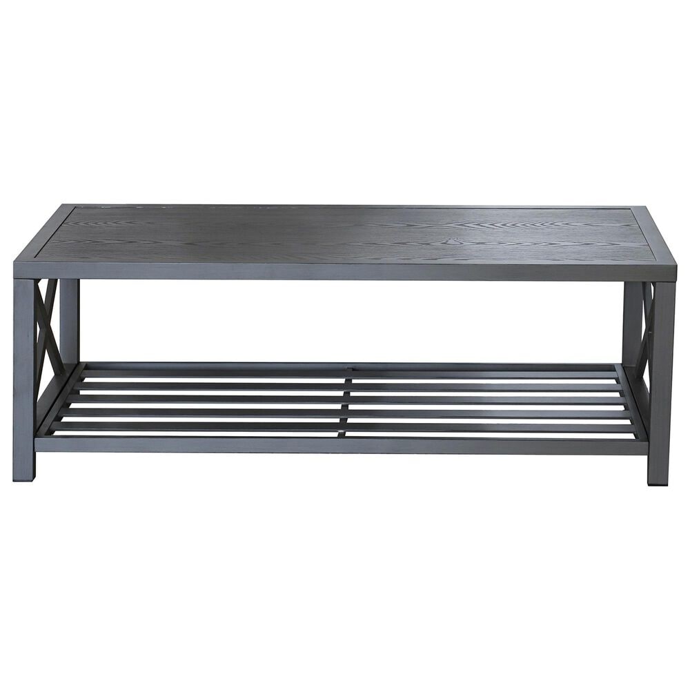 Summit Home St. Thomas Outdoor Coffee Table in Gray, , large