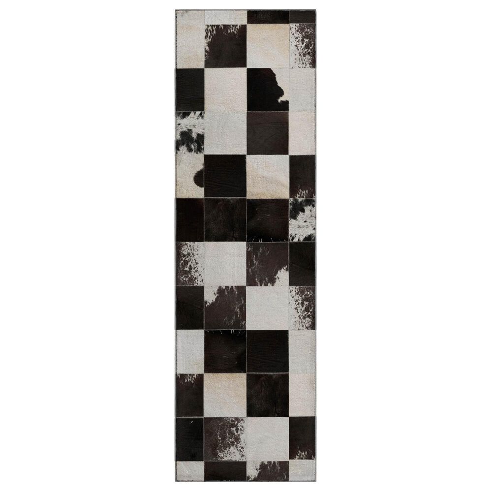 Dalyn Rug Company Bozeman BM10 Black 2"3" x 7"6" Runner, , large
