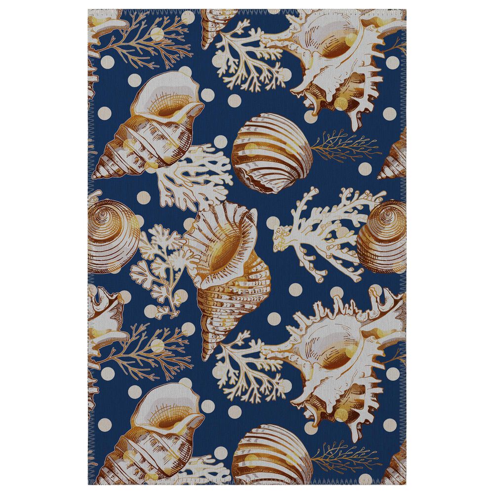 Dalyn Rug Company Seabreeze SZ6 2"6" x 3"10" Navy Area Rug, , large