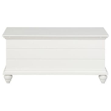 Linon Home Decor Whitehurst Cedar Chest in White, , large