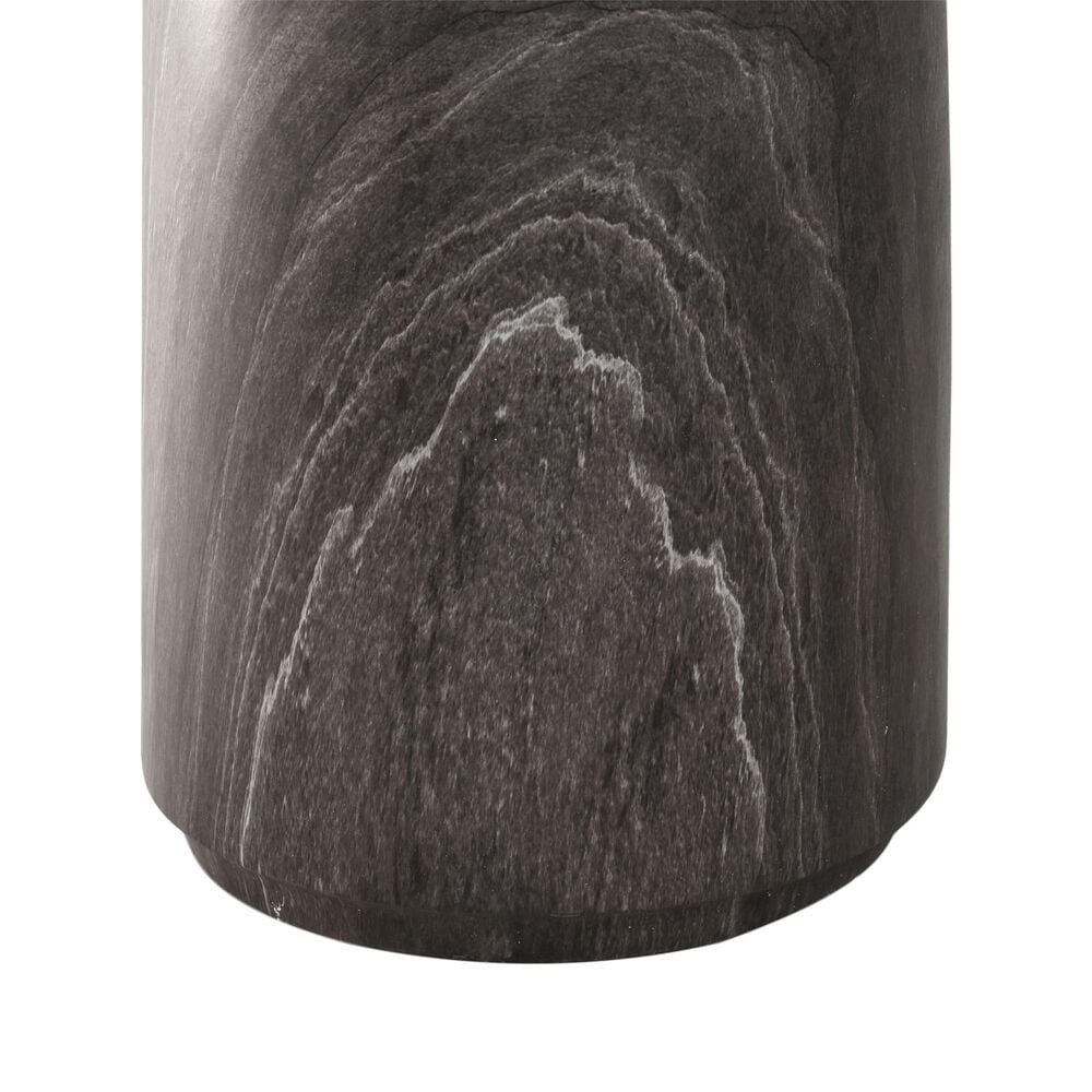Furniture of America Karvyn 14" Side Table in Warm Gray, , large