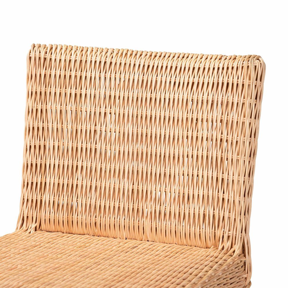 Baxton Studio Athena Counter Stool in Natural, , large
