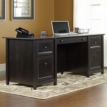 Sauder Executive Desk in Estate Black, , large