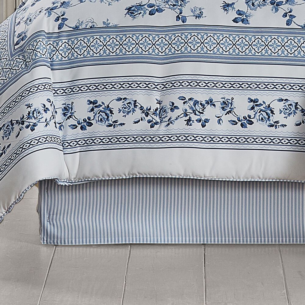 Royal Court Rialto 4-Piece King Comforter Set in French Blue, , large