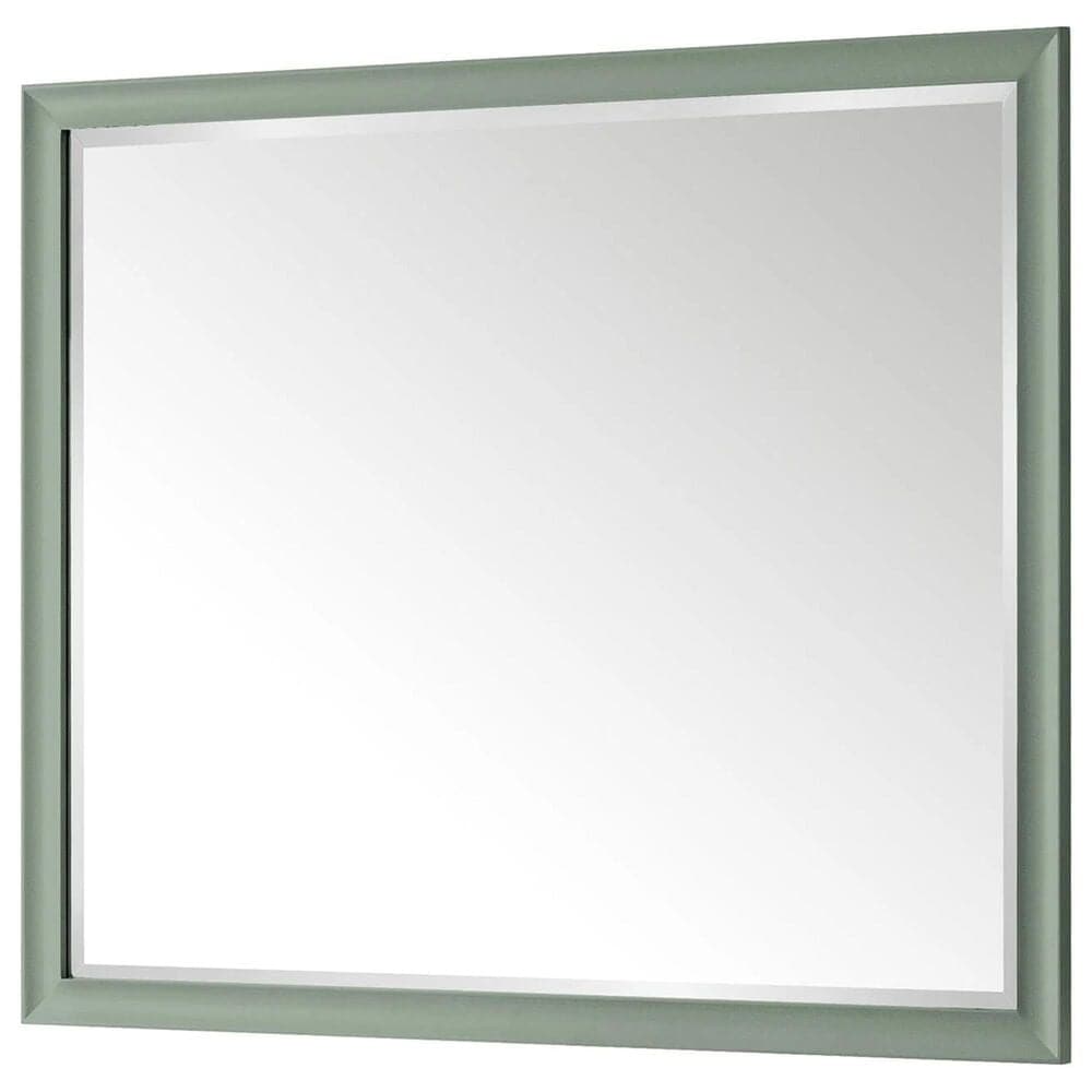 James Martin Vanities Glenbrooke 48" Rectangular Mirror in Smokey Celadon, , large