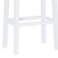 Linon Home Decor Claridge Bar Stool in Bright White, , large